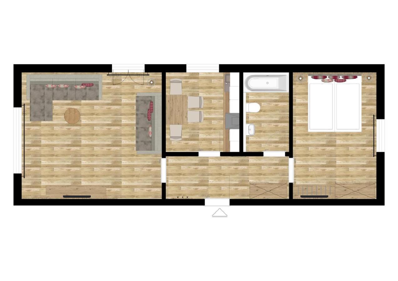 Ferienhaus Rosa 2 & 5 Fussen Luaran gambar
